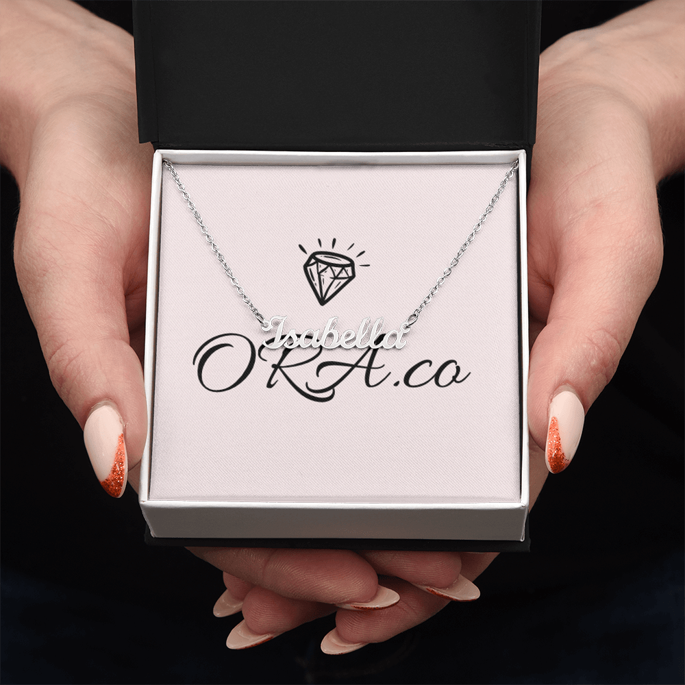 Premium Custom Name Pendant