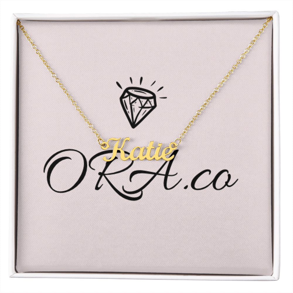 Premium Custom Name Pendant