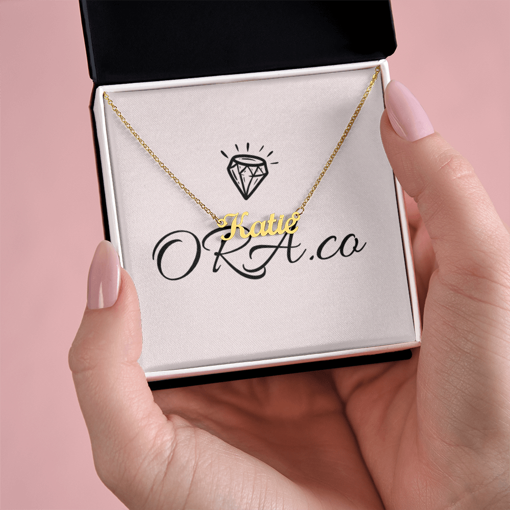 Premium Custom Name Pendant