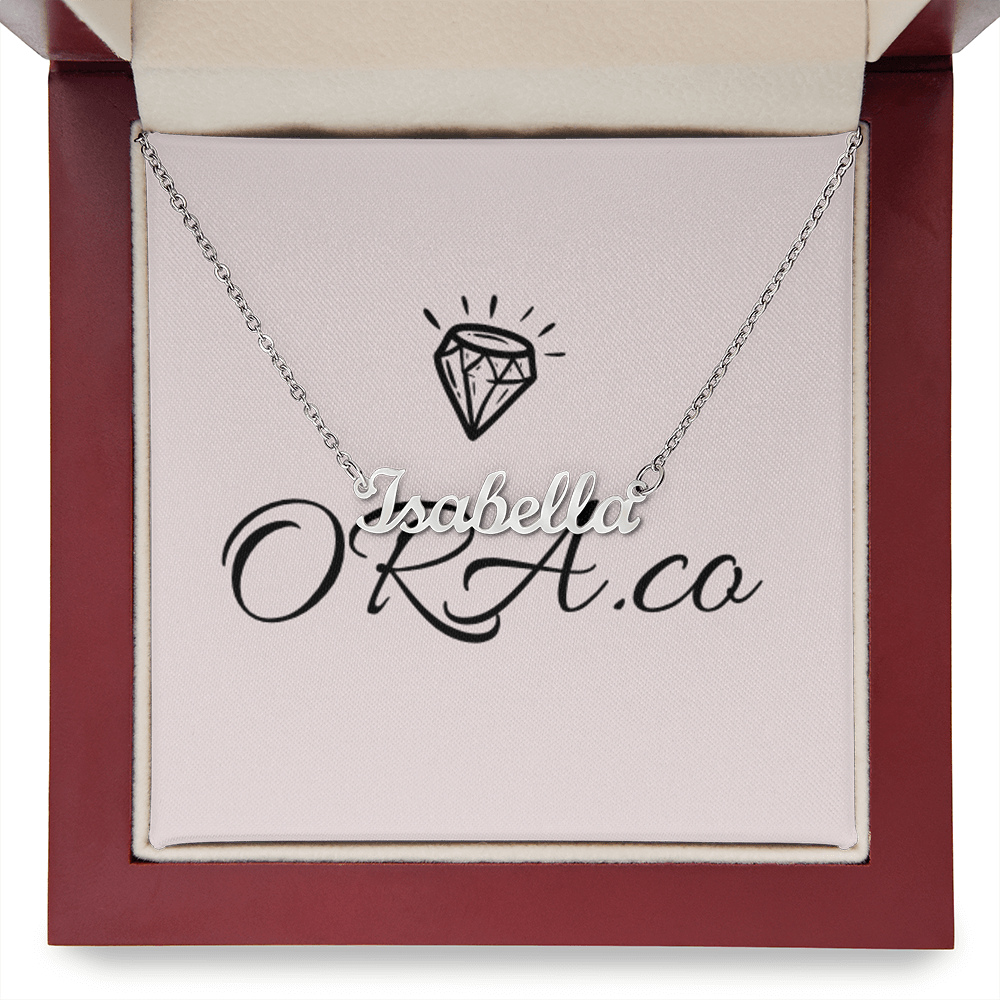 Premium Custom Name Pendant