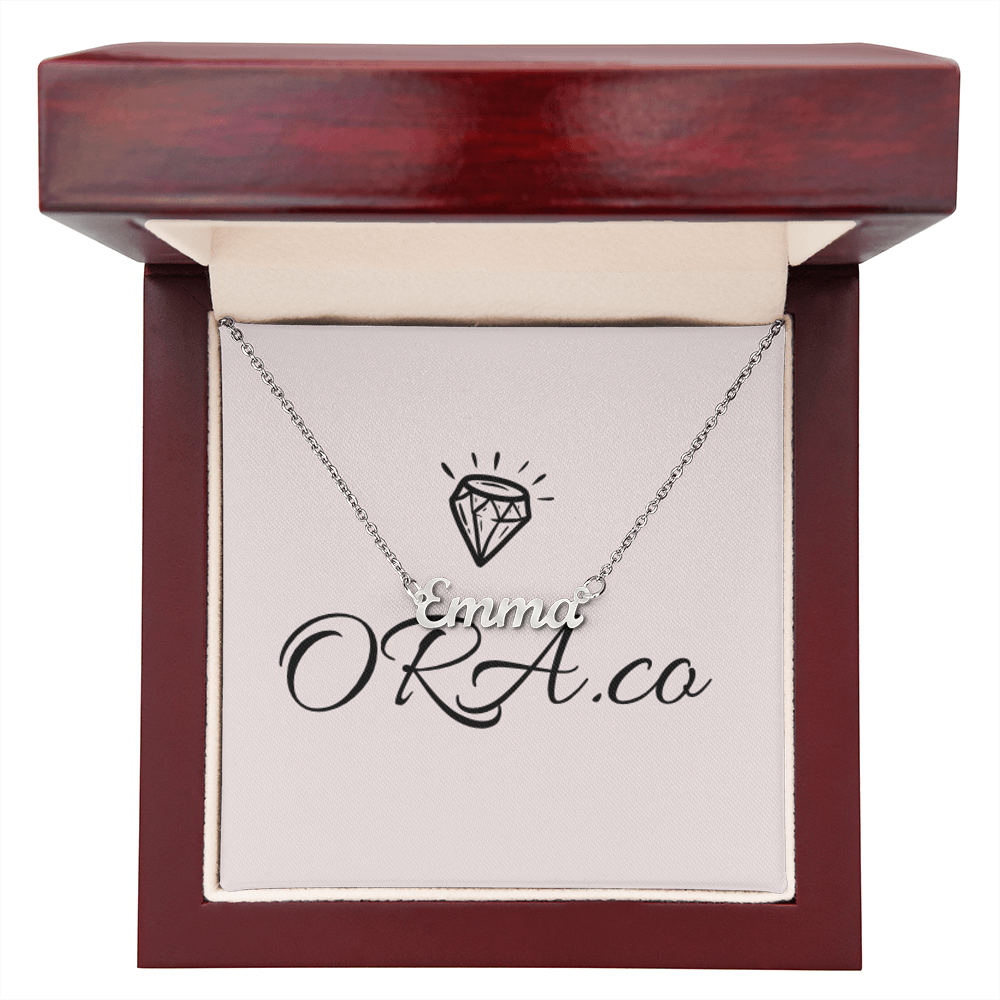 Premium Custom Name Pendant